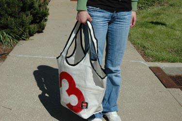 The 360 Degree sail bag beach design