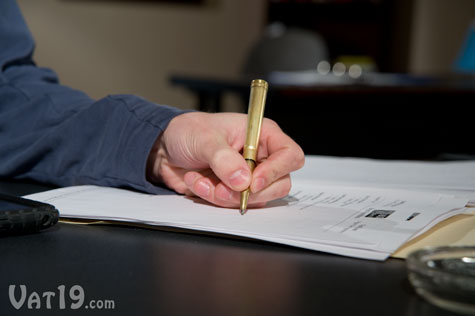 The Fisher .375 Bullet Pen