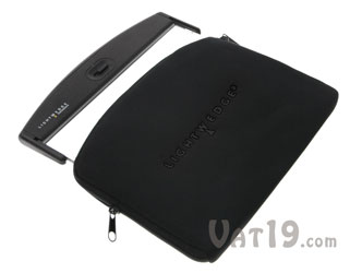 Soft carrying cases are available for both the Lightwedge Paperback and Lightwedge Original (Hardback) book lights.