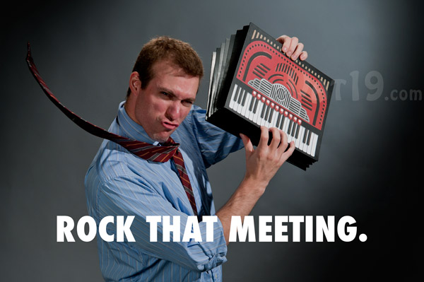 Rock the office with the Accordion File Folder.