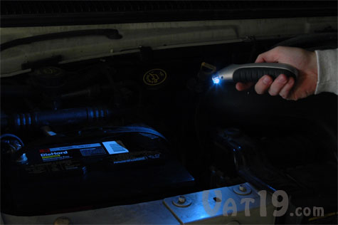 Accutire Digital Tire Pressure Gauge with Flashlight