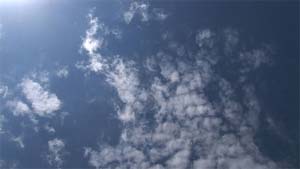 Color changing clouds on the ultimate relaxation video