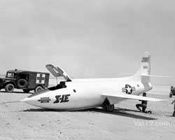 Experimental NASA aircraft.