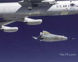 Check out NASA photos of experimental aircraft.