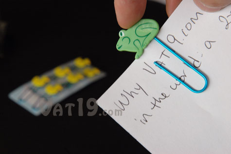 Animal Paper Clips add flare to your documents