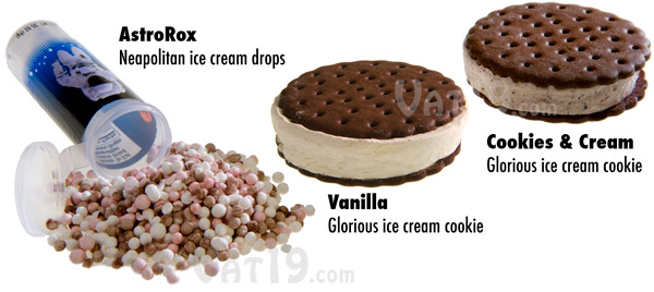 Astronaut Ice Cream is available in a variety of delicious styles.