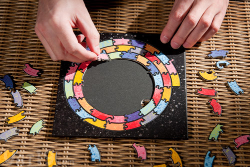 The Baffler Puzzle is one of the most unique jigsaw puzzles around.