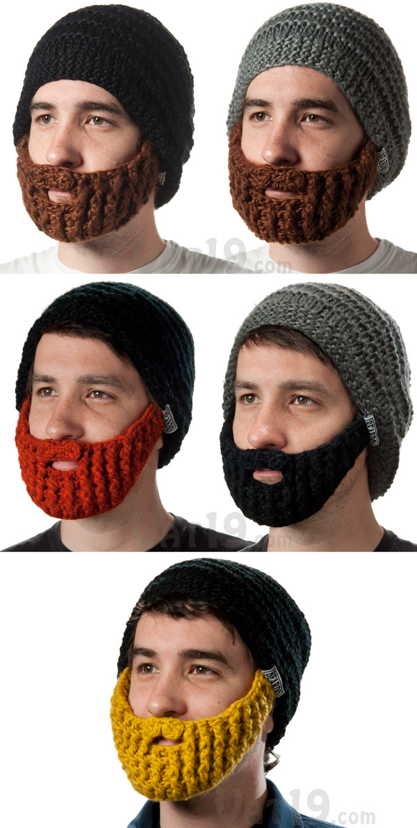 The Beardo Beard Hat is currently available in five styles.