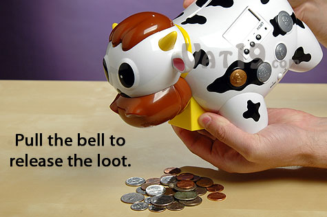 Retrieve your hard-earned savings with the coin release.