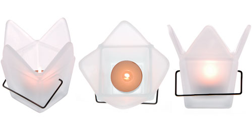 Chinese Take out votive holders