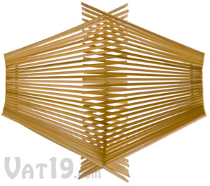 Large Chopstick Folding Basket