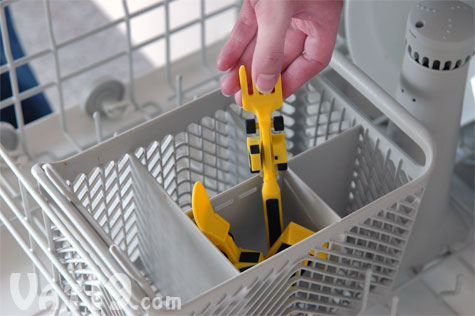 Construction Eating Utensils are dishwasher safe