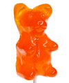 Orange Giant Gummy Bear