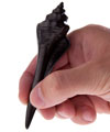 Graphite Object Small Shell