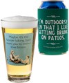 Irreverent Beer Pints and Koozies
