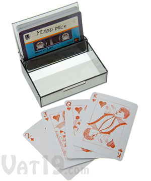 Cassette Tape Playing Cards