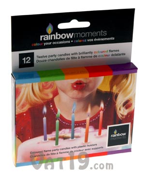 Color Flame Party Candles