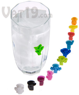 Suction Cup Glass & Wine Markers