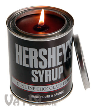 Hershey's Syrup Candle