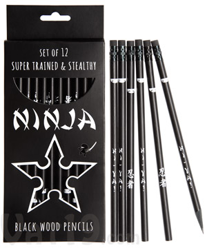 Ninja Pencils