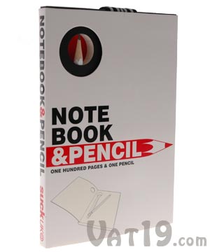 Notebook and Pencil