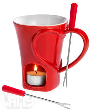 Sweetheart Fondue Set