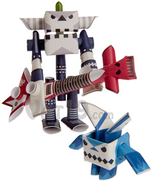 Piperoid Paper Pipe Robots