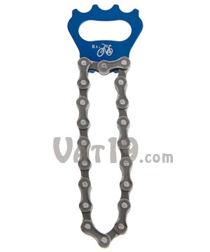 Recycled Bike Chain Bottle Opener