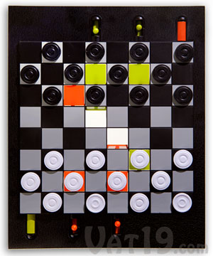 Trapdoor Checkers