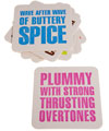 Wine Quote Coasters (set of 6)
