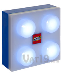 Blue LEGO&reg; Portable LED Brick Light