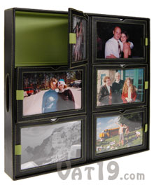 Black Photo Storage Tray