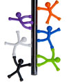 Q-Man Mini Flexible Magnets