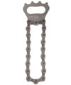Recycled Bike Chain Bottle Opener - Gray