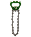 Recycled Bike Chain Bottle Opener - Green