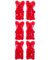 Big Gummy Bears (6-pack) - Red, Red, and Red