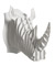 Cardboard Safari Animals - Rhino