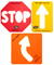 Chalk City Toys - Road Sign Stencils