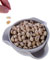 Double Dish Snack Bowl - White / Stone