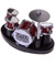 Finger Drums Tabletop Drum Set - Red