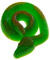 Giant Gummy Snake - Green Apple & Orange