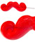 Gummy Mustache - Red Cherry