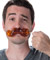 Gummy Mustache