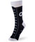 Hightop Sneaker Socks - Black (Women's)