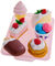 Japanese Food Erasers - Dessert Set