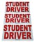 Magnetic Student Driver Signs