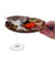 One-handed appetizer and drink plates (set of 4)