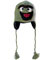 Sesame Street Hats and Mittens - Adult - Oscar Hat