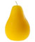 Scented Pear Candle - Yellow