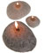 Pebble Candles